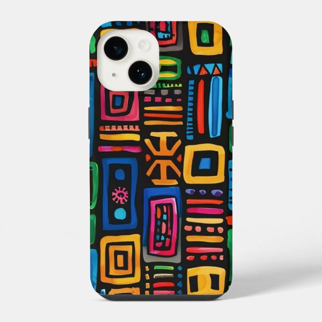 Ghana Kente iPhone Case (Back)