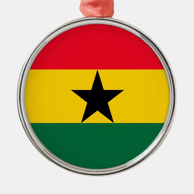 Ghana Metal Ornament (Front)