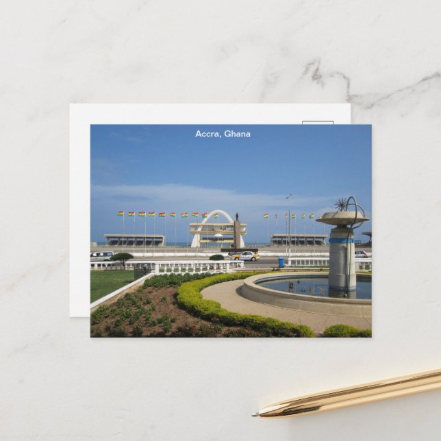 Ghana Postcard (Front/Back In Situ)