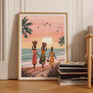 Ghana Print Ghana Illustration Ghana Travel Poster