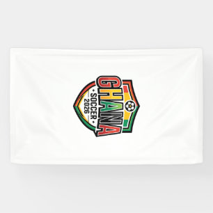 Ghana Soccer 2026 Soccer Bold Country Typography R Banner