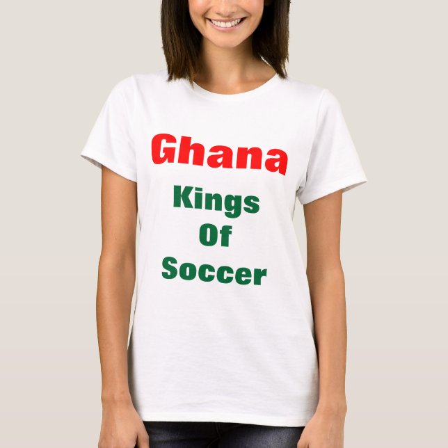 Ghana soccer  t-shirts (Front)