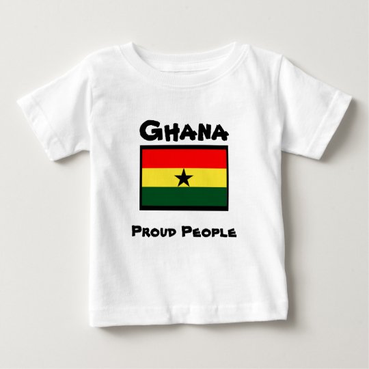 ghana t-shirts_proud people baby T-Shirt
