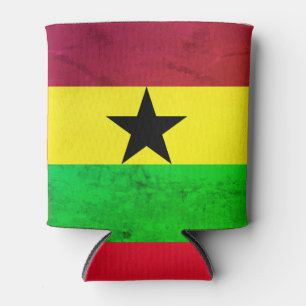 Ghana (West Africa) Flag Can Cooler