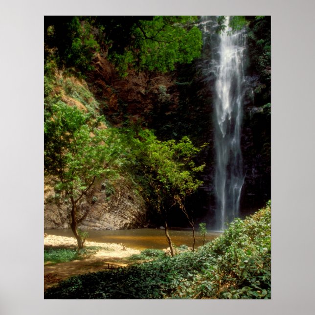 Ghana: Wli Falls, a.k.a. Agumatsa Falls (Volta Poster (Front)