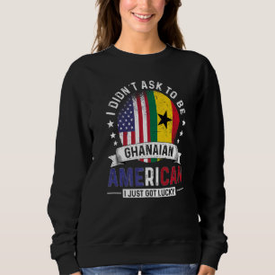 Ghanaian American Countries Flags Pride Country Gh Sweatshirt