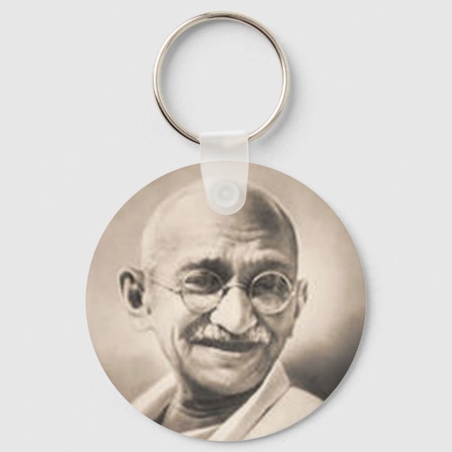 Ghandi Keychain (Front)