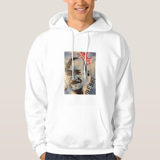 Ghandi's Rebellion Hoodie (Art made by Donzy)