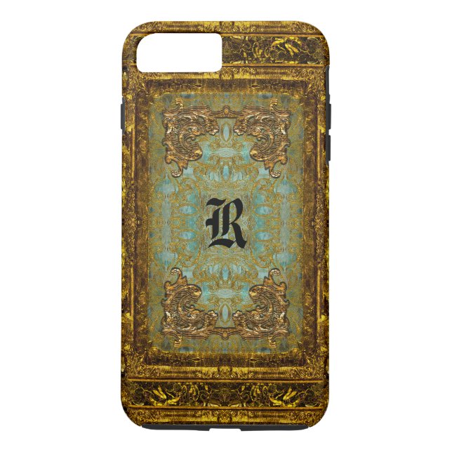 Ghastline Baroque Monogram Case-Mate iPhone Case (Back)