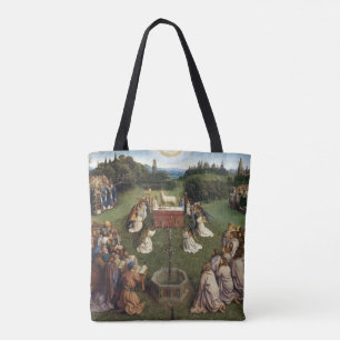 Ghent Altarpiece(detail), Van Eyck Brothers Tote Bag
