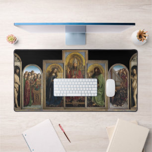 Ghent Altarpiece, Van Eyck Brothers Desk Mat