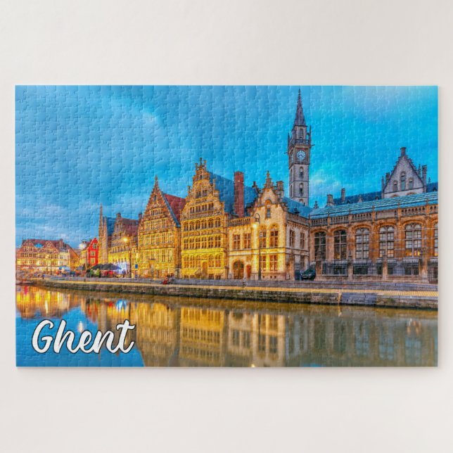 Ghent, Belgium Jigsaw Puzzle (Horizontal)