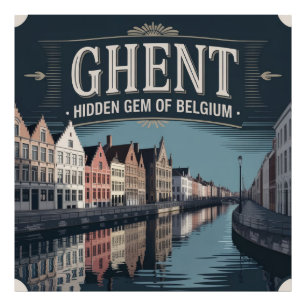 Ghent – Hidden Gem of Belgium Photo Print