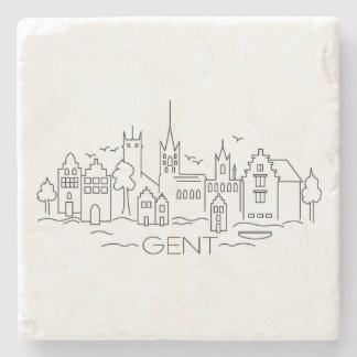 Ghent Stone Coaster