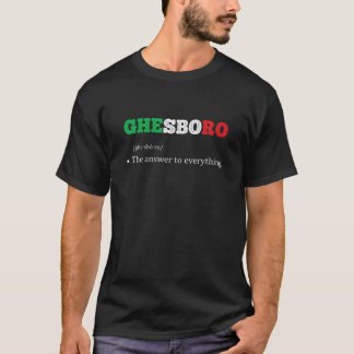 Ghesboro Venice Dialect Typical Expression Ghe Sbo T-Shirt
