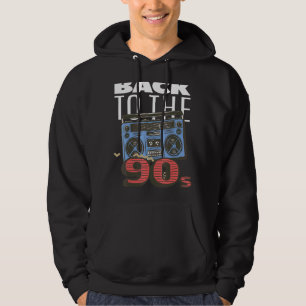 Ghetto Blaster Back To 90's Party Hip Hip Rap R&b Hoodie