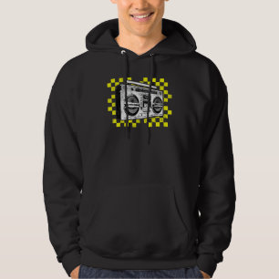 Ghetto Blaster Boombox Radio Hip Hop Tape Deck Mus Hoodie