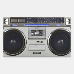 Ghetto Blaster Boombox Sticker