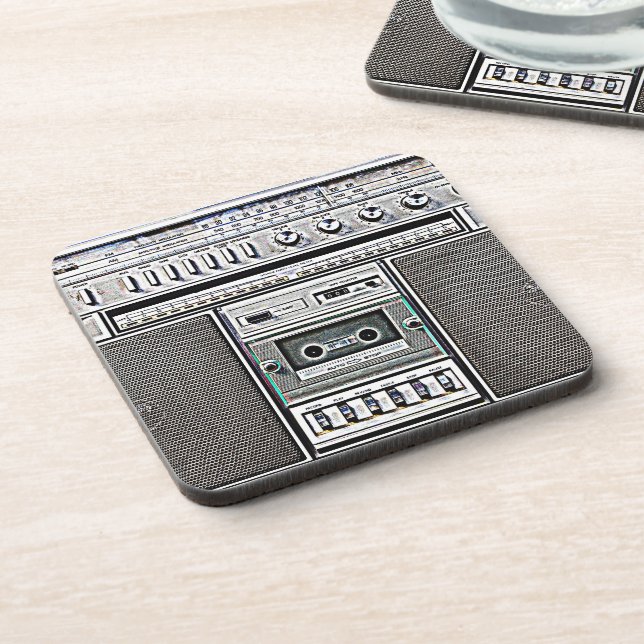 GHETTO BLASTER COASTER (Left Side)