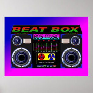 Ghetto Blaster Print 1