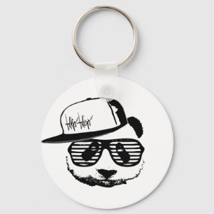 Ghetto panda keychain