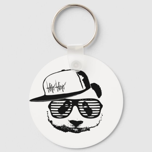 Ghetto panda keychain (Front)