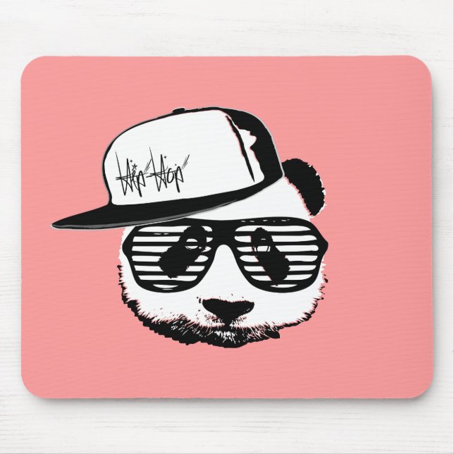 Ghetto panda mouse pad (Front)
