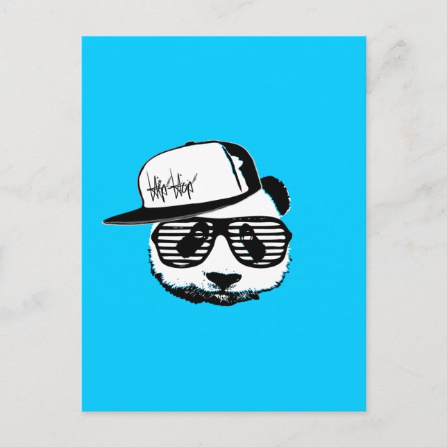 Ghetto panda postcard (Front)