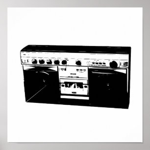 Ghettoblaster Poster