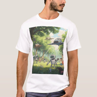  Ghibli art t shirt