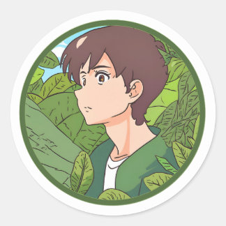 Ghibli Sticker : Une Journée de la Nature Amoureus