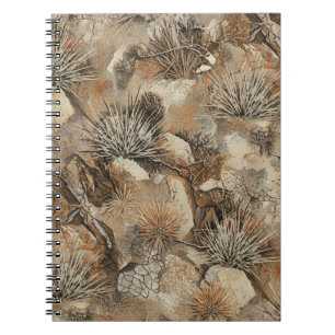 Ghillie Suit Camouflage Desert Notebook