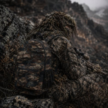 Ghillie Suit Rocky Terrain Pattern