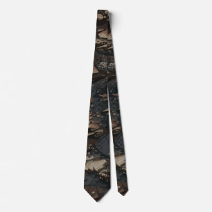 Ghillie Suit Rocky Terrain Pattern Tie