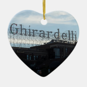 Ghirardelli Square- San Francisco Ceramic Ornament