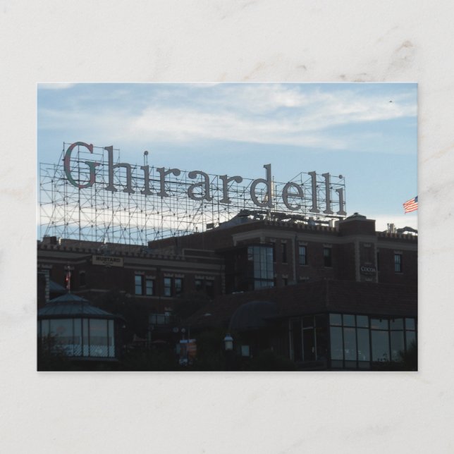 Ghirardelli Square- San Francisco Postcard (Front)