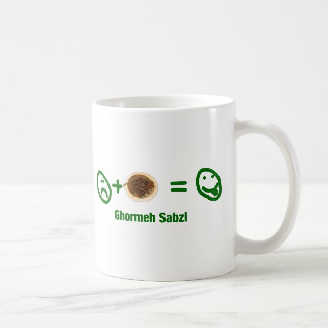 Ghormeh Sabzi Coffee Mug (Right)