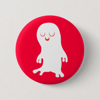 Ghost 2 Inch Round Button