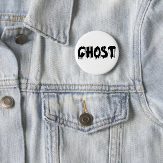 Ghost 2 Inch Round Button
