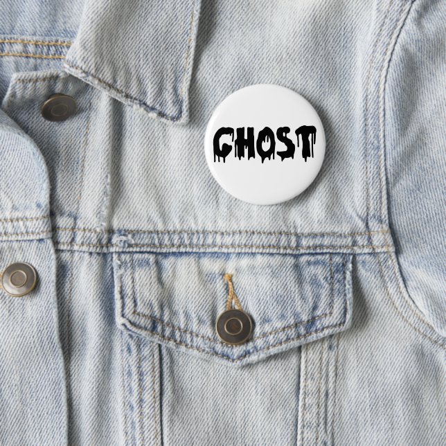 Ghost 2 Inch Round Button (In Situ)