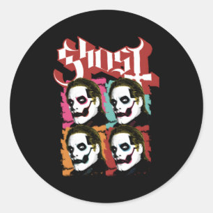 Ghost Â€“ Pop Classic Round Sticker
