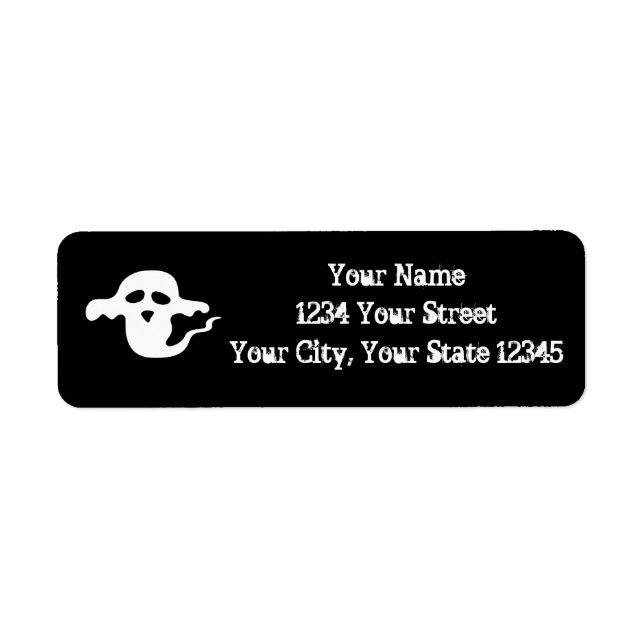 Ghost Address Label (Front)