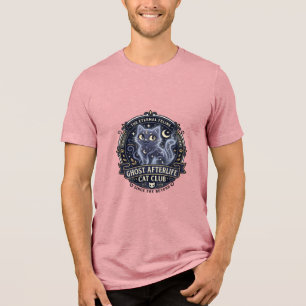Ghost Afterlife Cat Cat Dad Gift Idea - Ghost Afte Tri-Blend Shirt
