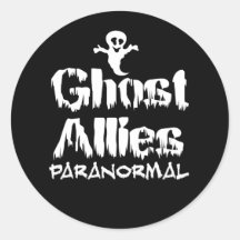 Ghost Allies Paranormal Stickers Circle