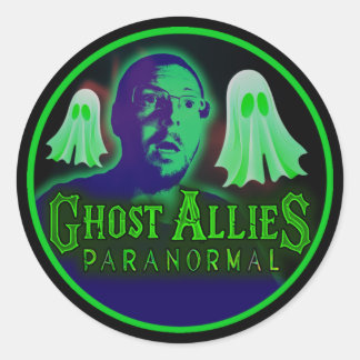 Ghost Allies Paranormal Stickers NEW LOGO LARGE