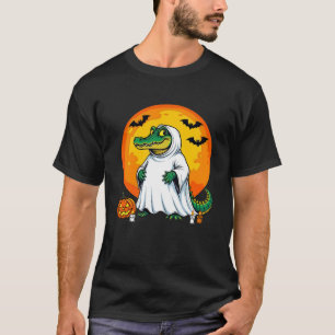 Ghost Alligator Halloween Spooky Gator Lovers T-Shirt