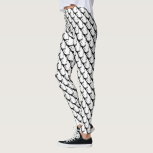 Ghost and Black Cats Leggings