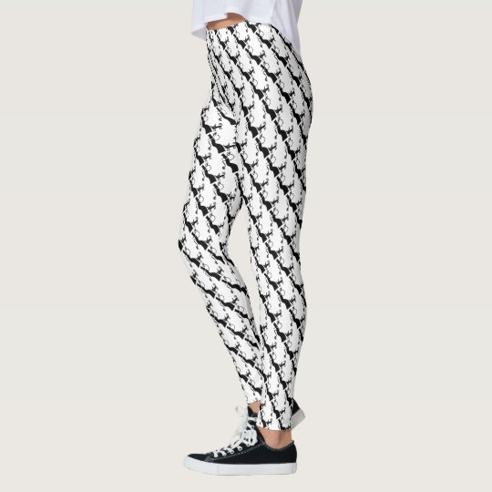 Ghost and Black Cats Leggings