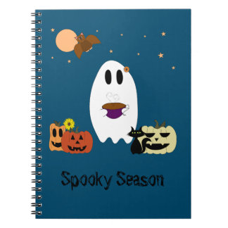 Ghost and Tea Notebook