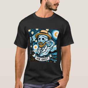 Ghost Art Teacher Halloween T-Shirt